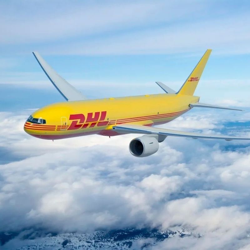 Logistique de distribution et entreposage du fret aérien de DHL de gestion de services à l'itinéraire de commerce des Pays-Bas
