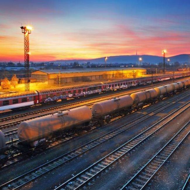Chemin de fer international porte-à-porte de service d'expédition de conteneur de cargaison de Chine vers le Pakistan